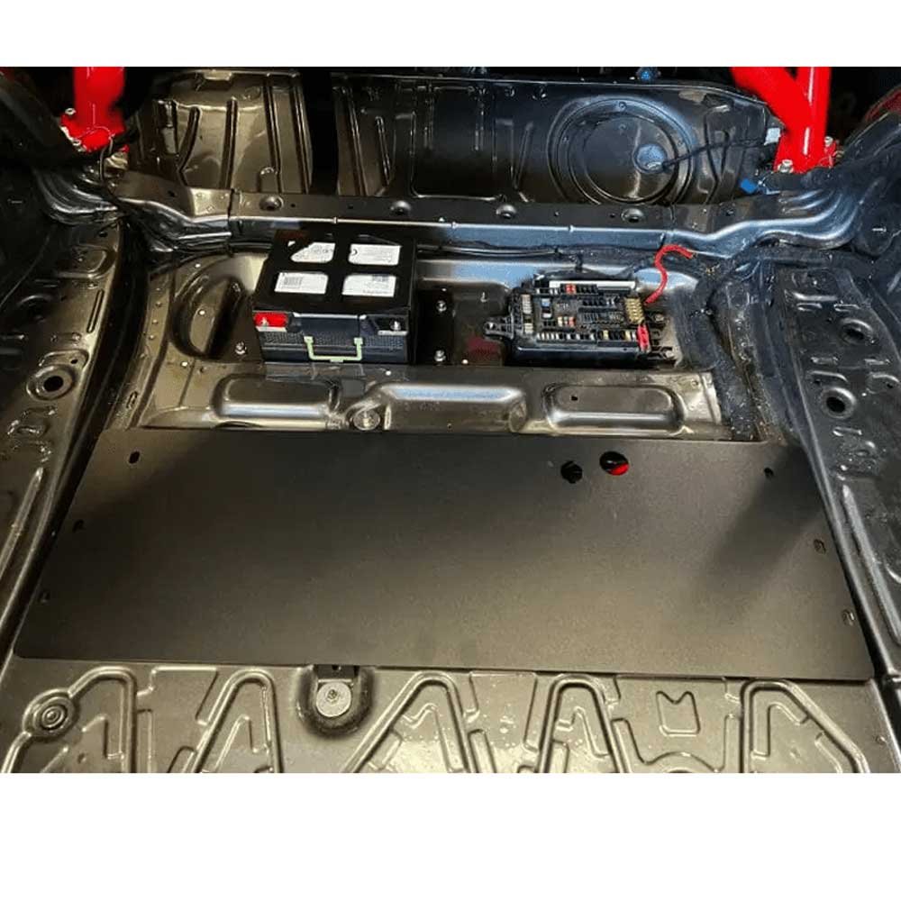 BMW F21/20/22 Rear Battery Box Removal Blanking Plate