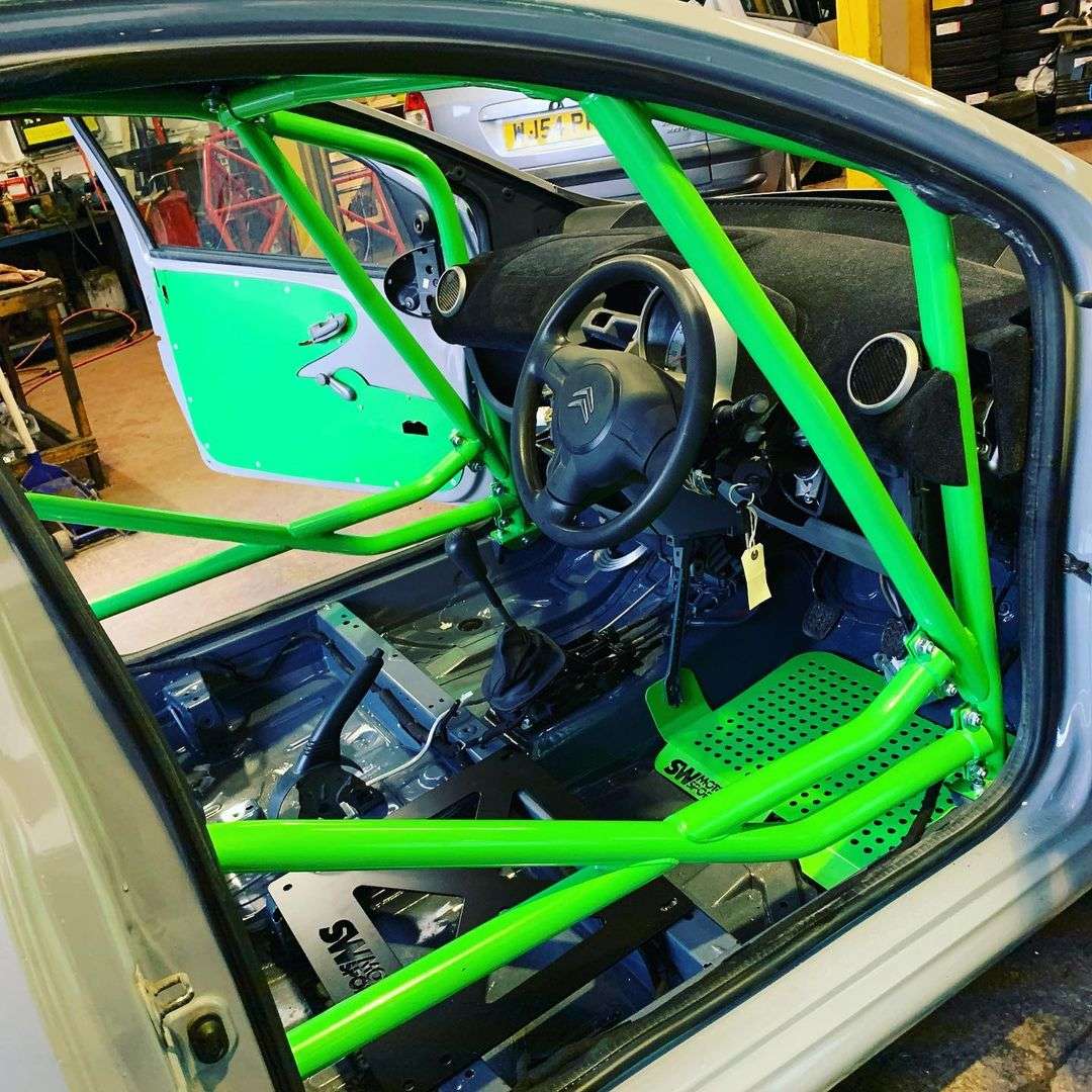 Citroen C1 GEN 1 3dr Full Bolt In MSUK Roll Cage - Image 6