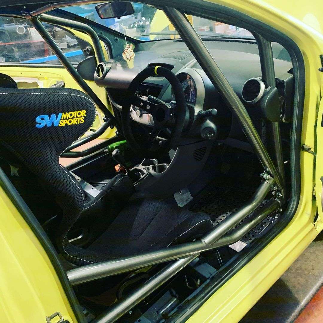 Citroen C1 GEN 1 3dr Full Bolt In MSUK Roll Cage - Image 5