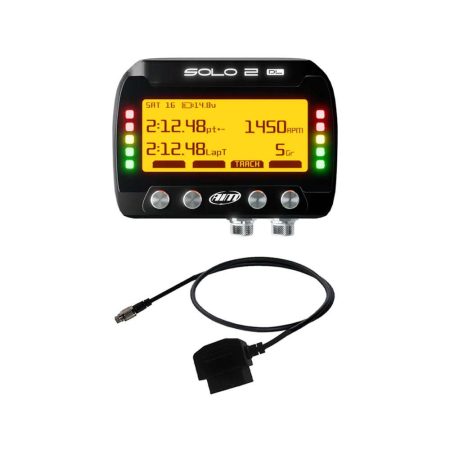 Aim Solo 2 DL Data Logging Lap Timer with ODB Plug
