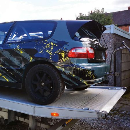 Civic EG Drag Car Rear Wing