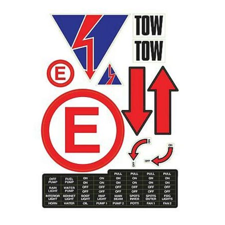 Safety Decal Sheet MSUK
