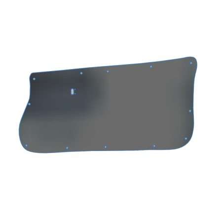 Audi A4 B5/8D 4dr - Aluminium Front Door Cards