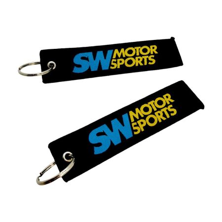 SW Motorsports Embroidered Keyring