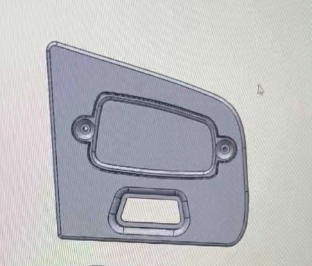 Key and OBD Socket Relocation Panel Golf MK7