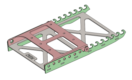 Adjustable Peddle Box Mounting Kit Golf MK7