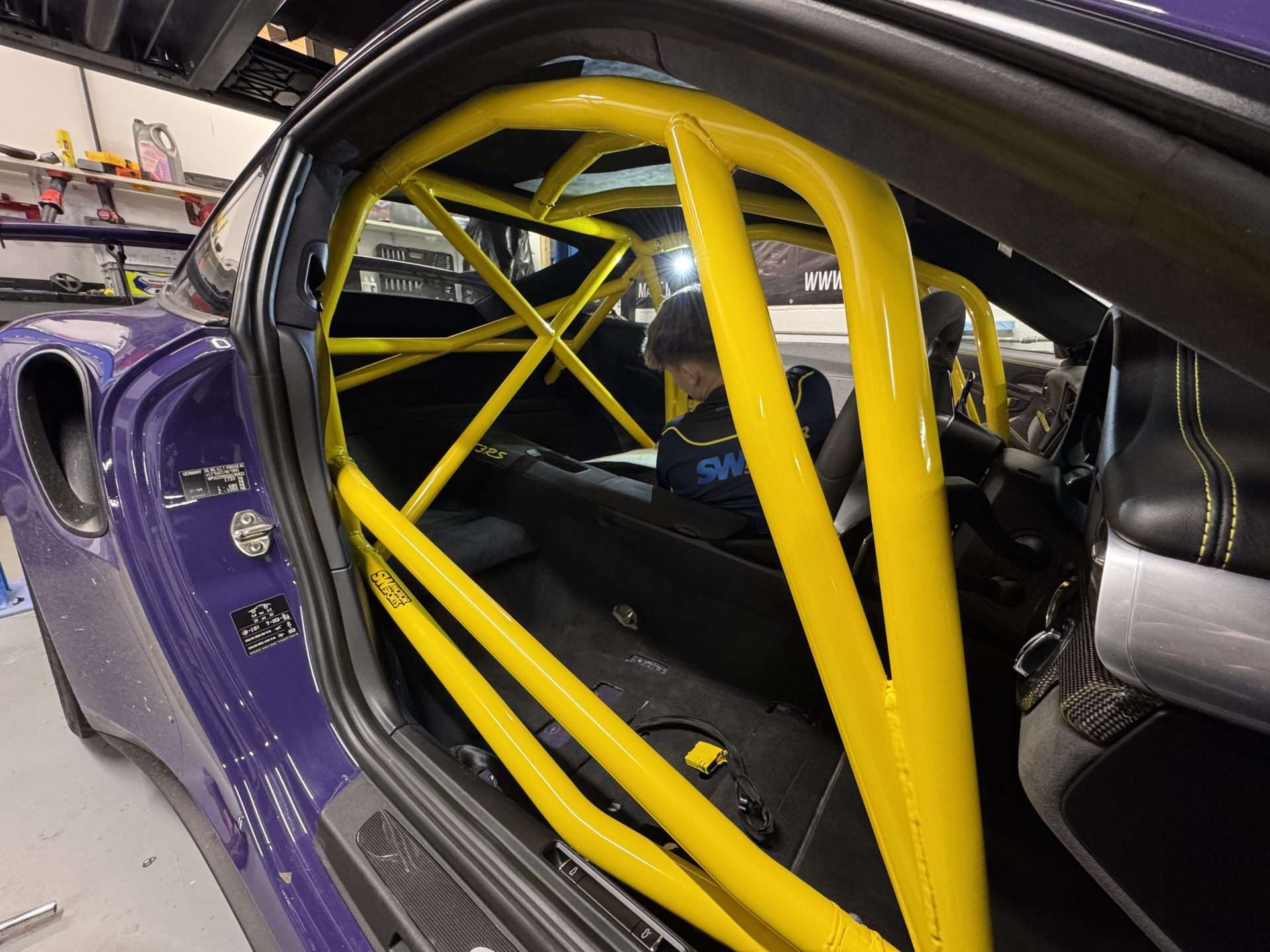 991 GT3 RS Full Bolt In Factory Style Roll Cage - Image 6