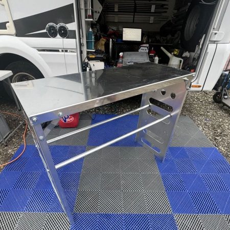 Light Weight folding Motorsport Work Table Bench Karting Motor Cross Mx 1100x440
